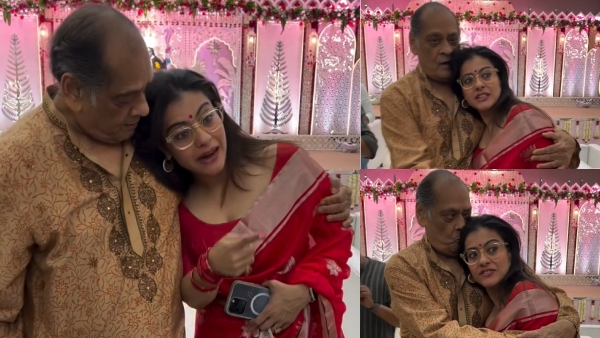 Kajol with uncle Deb Mukherjee Kajol with uncle Deb Mukherjee