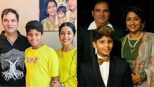 Navya Nair and Santhosh Menon Navya Nair and Santhosh Menon