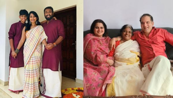 Navya Nair and Santhosh Menon Navya Nair and Santhosh Menon