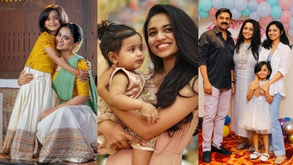 Meenakshi Dileep and family