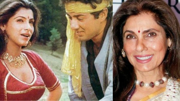 Dimple Kapadia and Sunny Deol Dimple Kapadia and Sunny Deol