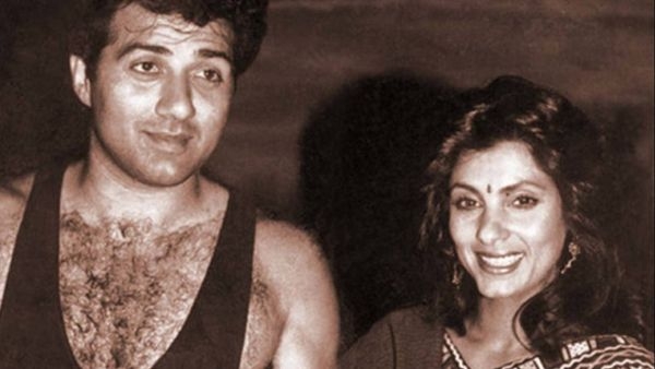 Dimple Kapadia and Sunny Deol Dimple Kapadia and Sunny Deol