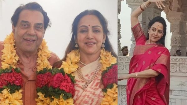 Dharmendra and Hema Malini