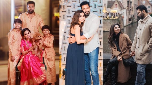 Jayam Ravi and Arti Ravi