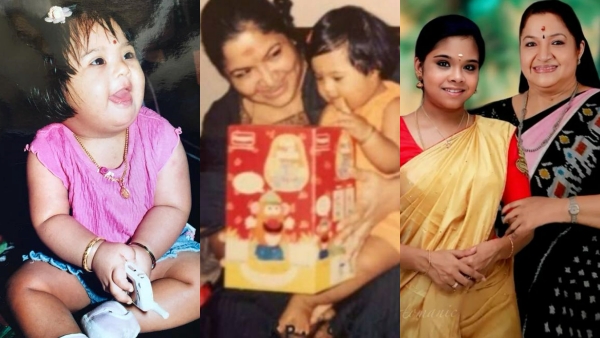 K  S Chithra Daughter Nandhana