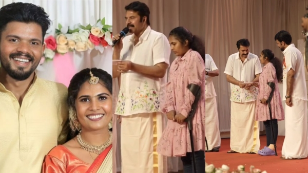 Sruthi Met Actor Mammootty