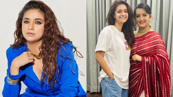 Menaka Suresh  Keerthy Suresh