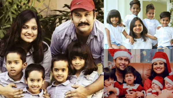 Aju Varghese family Aju Varghese family