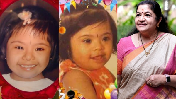 K S Chithra Daughter Nandhana