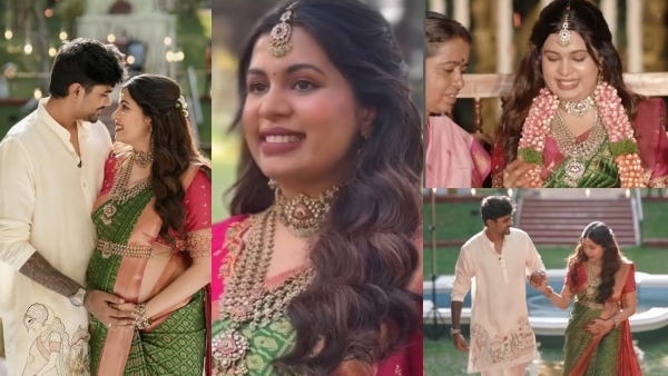 Diya krishna Valaikappu Ceremony