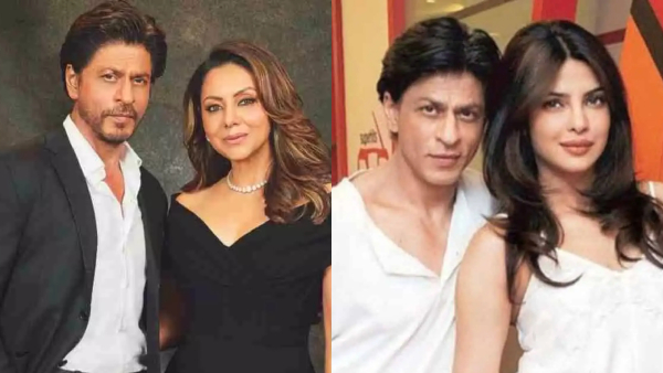 Shah Rukh Khan and Gauri Khan  Priyanka Chopra