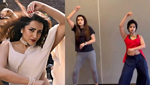 Trisha in Sugar Baby  A screengrab of rehearsals