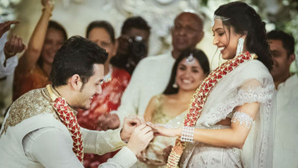 Akhil Akkineni and Shriya Bhupal