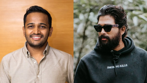 Basil Joseph and Allu Arjun Basil Joseph and Allu Arjun