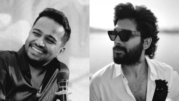 Basil Joseph and Allu Arjun Basil Joseph and Allu Arjun
