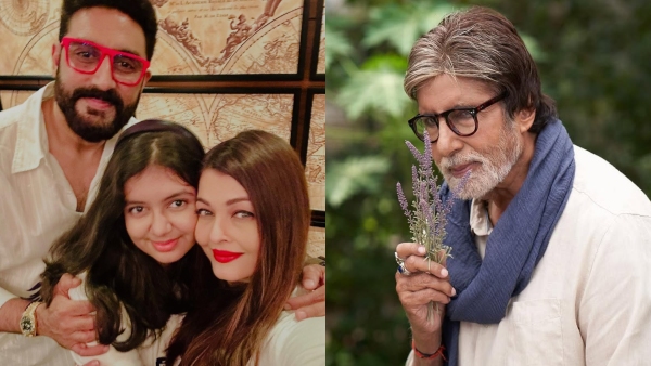 Abhishek  Aishwarya  and Aaradhya  Amitabh Bachchan