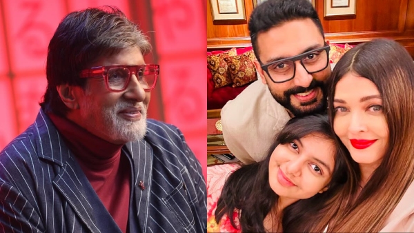 Amitabh Bachchan  Abhishek  Aishwarya  and Aaradhya