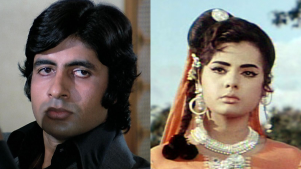 Amitabh Bachchan and Mumtaz
