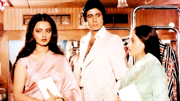 Rekha  Amitabh Bachchan and Jaya