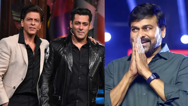 Shah Rukh Khan and Salman Khan  Chiranjeevi