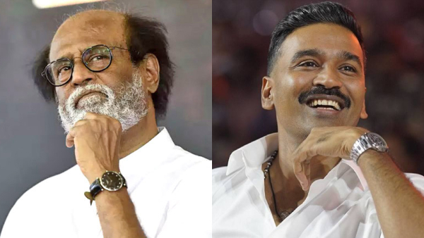 Rajinikanth and Dhanush