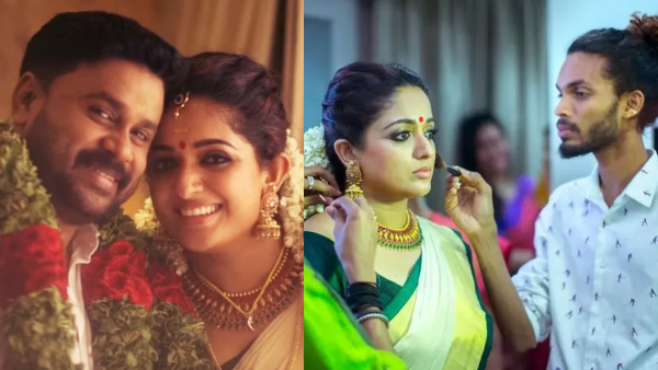 Stills from Dileep and Kavya Madhavan s wedding