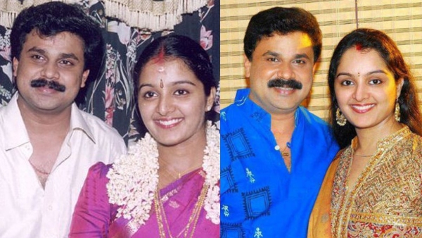 Dileep and Manju Warrier