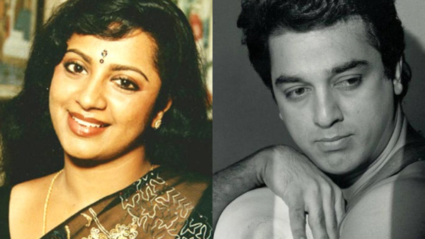 Srividya and Kamal Haasan