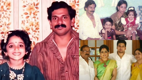 Kavya Madhavan father