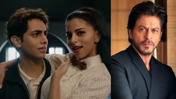 Agastya and Suhana  Shah Rukh Khan