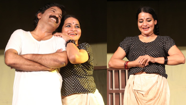A still from Neelakuyil play  Sithara Balakrishnan