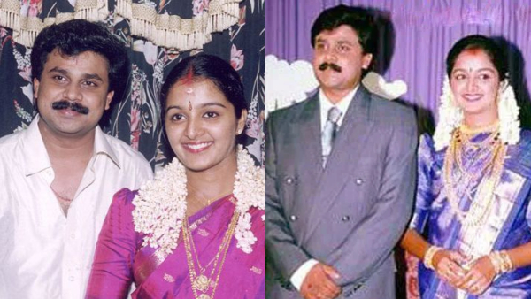 Dileep and Manju Warrier