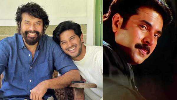 Mammootty and Dulquer  Megastar s vintage picture