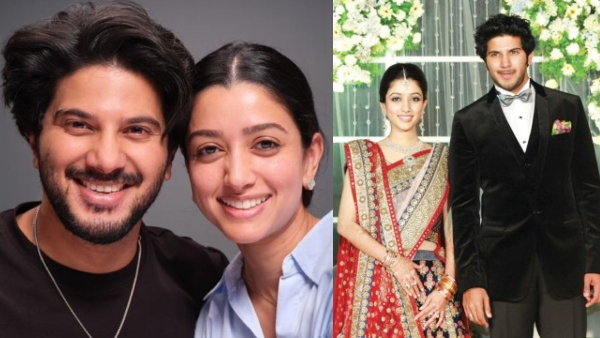 Dulquer Salmaan and Amaal