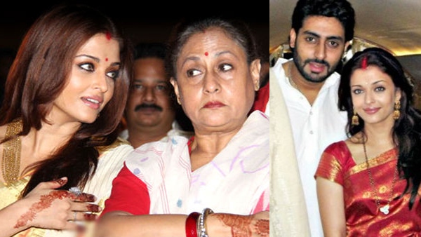 Aishwarya Rai with Jaya and Abhishek Bachchan Aishwarya Rai with Jaya and Abhishek Bachchan