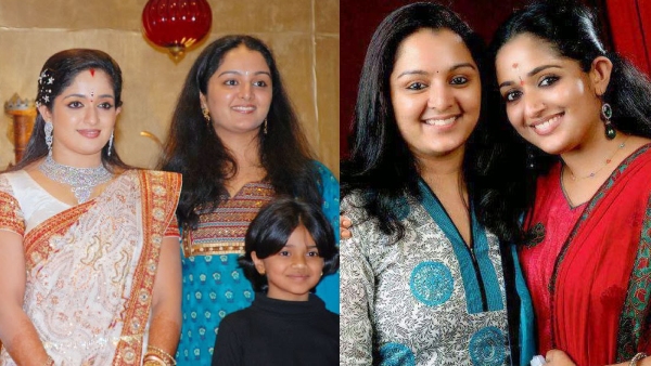 Manju Warrier with Kavya Madhavan and Meenakshi Dileep