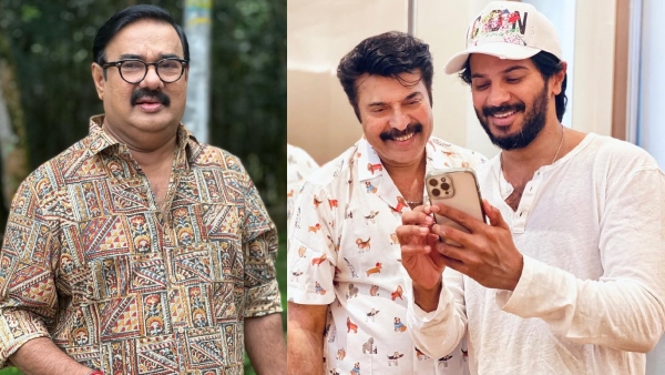 Maniyanpilla Raju  Mammootty and Dulquer Salmaan