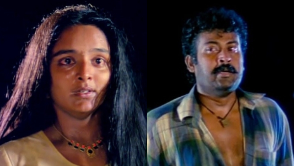Manju Warrier and Manoj K Jayan in Sallapam