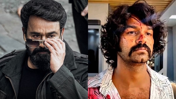 Mohanlal and Pranav Mohanlal in L2 Empuraan Mohanlal and Pranav Mohanlal in L2 Empuraan