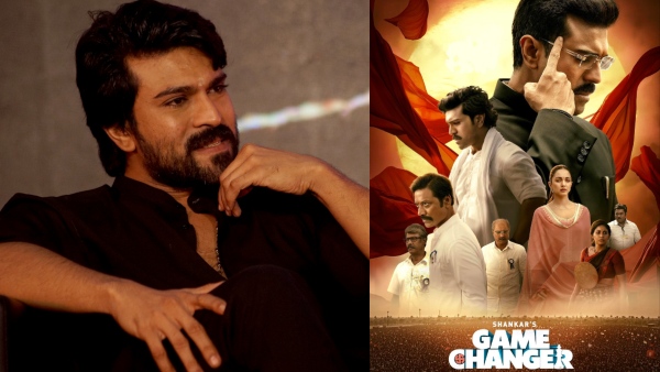 Ram Charan Game Changer poster Ram Charan Game Changer poster