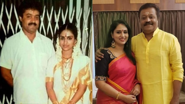 Suresh Gopi and Radhika