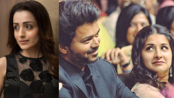 Trisha Vijay and Sangeetha Trisha Vijay and Sangeetha