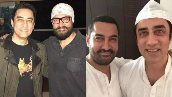 Aamir Khan and his brother Faissal Khan Aamir Khan and his brother Faissal Khan