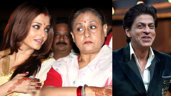 Aishwarya  Jaya Bachchan  and Shah Rukh Khan