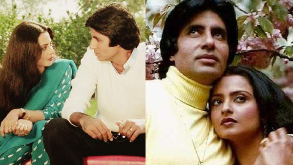 Rekha and Amitabh Bachchan