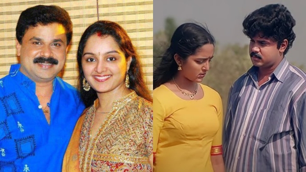 Dileep and Manju Warrier