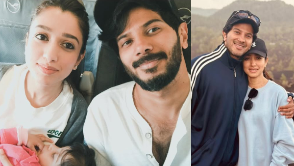 Dulquer Salmaan and Amaal with Maryam Dulquer Salmaan and Amaal with Maryam