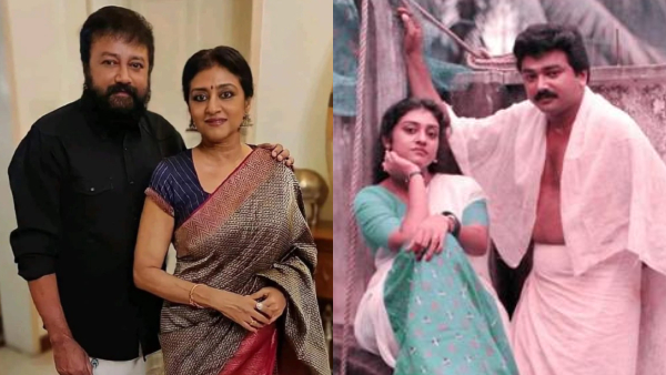 Jayaram and Parvathi