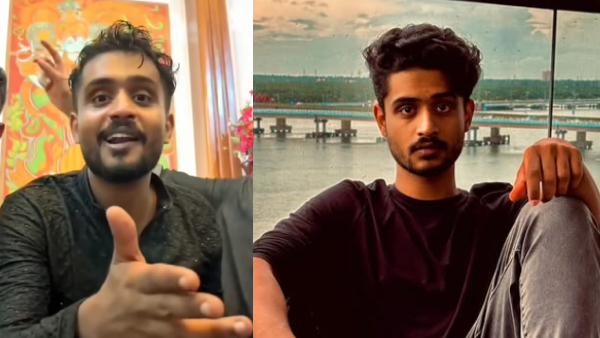 A screen grab from Gokul Suresh s viral video