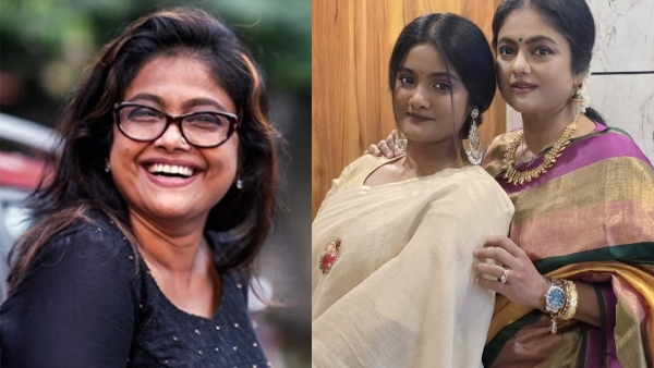 Manju Pillai with daughter Daya